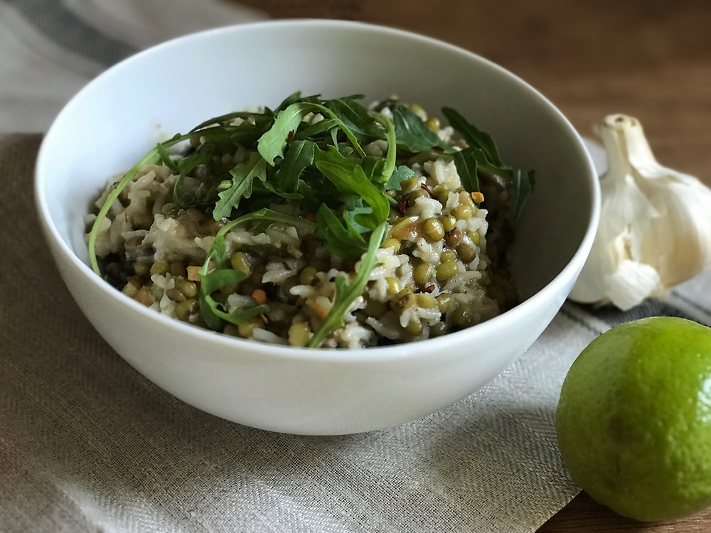 Coconut and Lime Mung Beans and Rice - Vegan Recipes | Not That Kind of ...