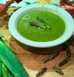Asparagus and Spinach Soup