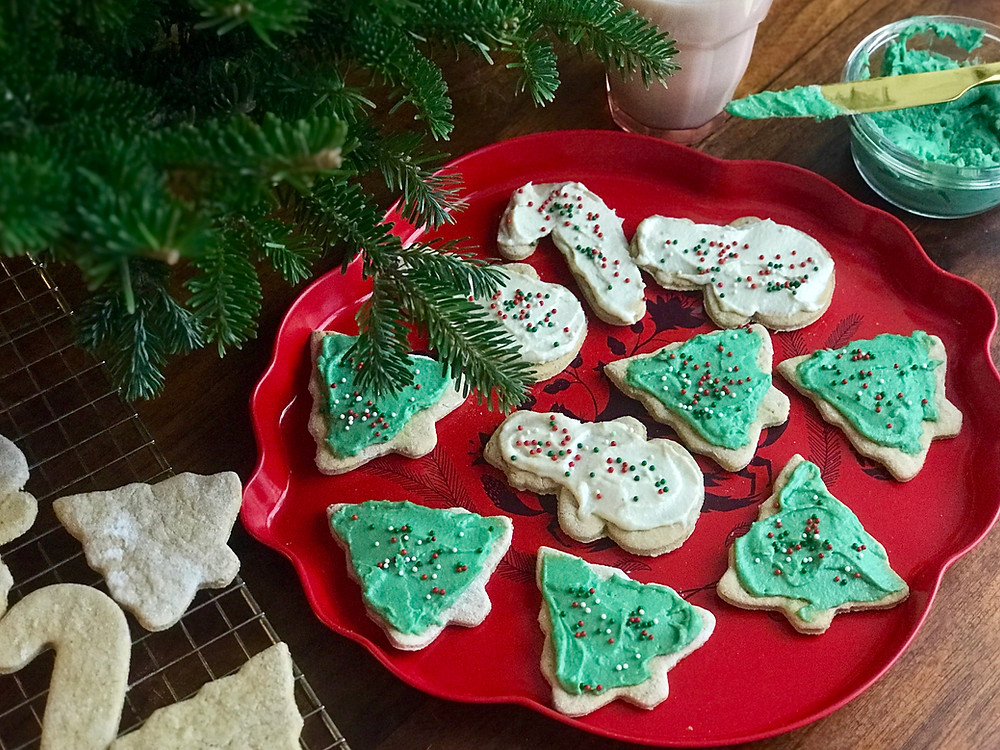 Gluten-Free Sugar Cookies - Vegan Recipes | Not That Kind of Vegan
