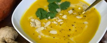 Thai sweet potato soup