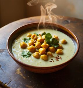 Chickpea Curry with Coconut Milk