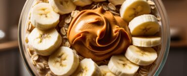 Peanut Butter Banana Overnight Oats
