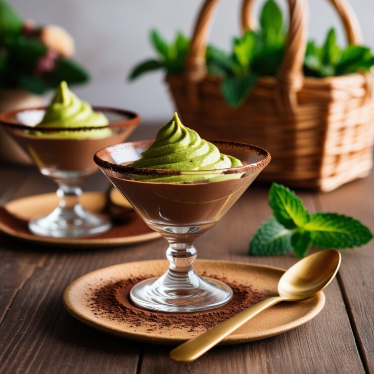 Vegan Avocado Chocolate Mousse