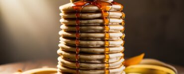 Vegan Banana Oat Pancakes